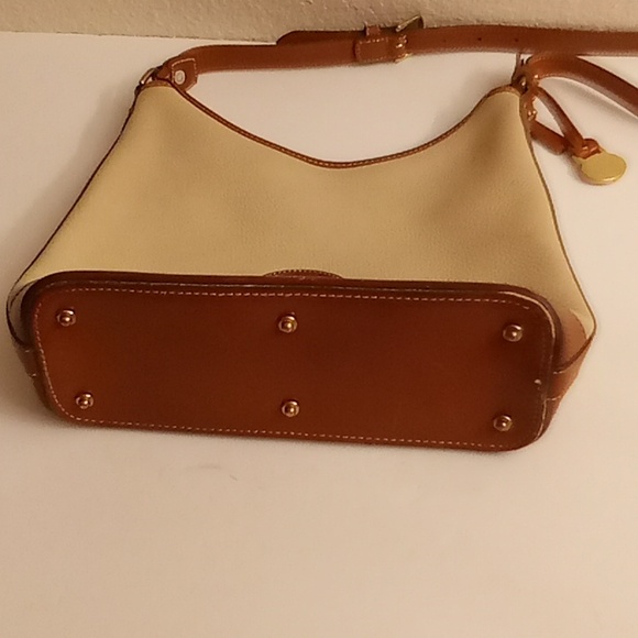 DOONEY BOURKE ALL WEATHER LEATHER Party  Office One Size Cream-Brown Colors B33 - Picture 12 of 16